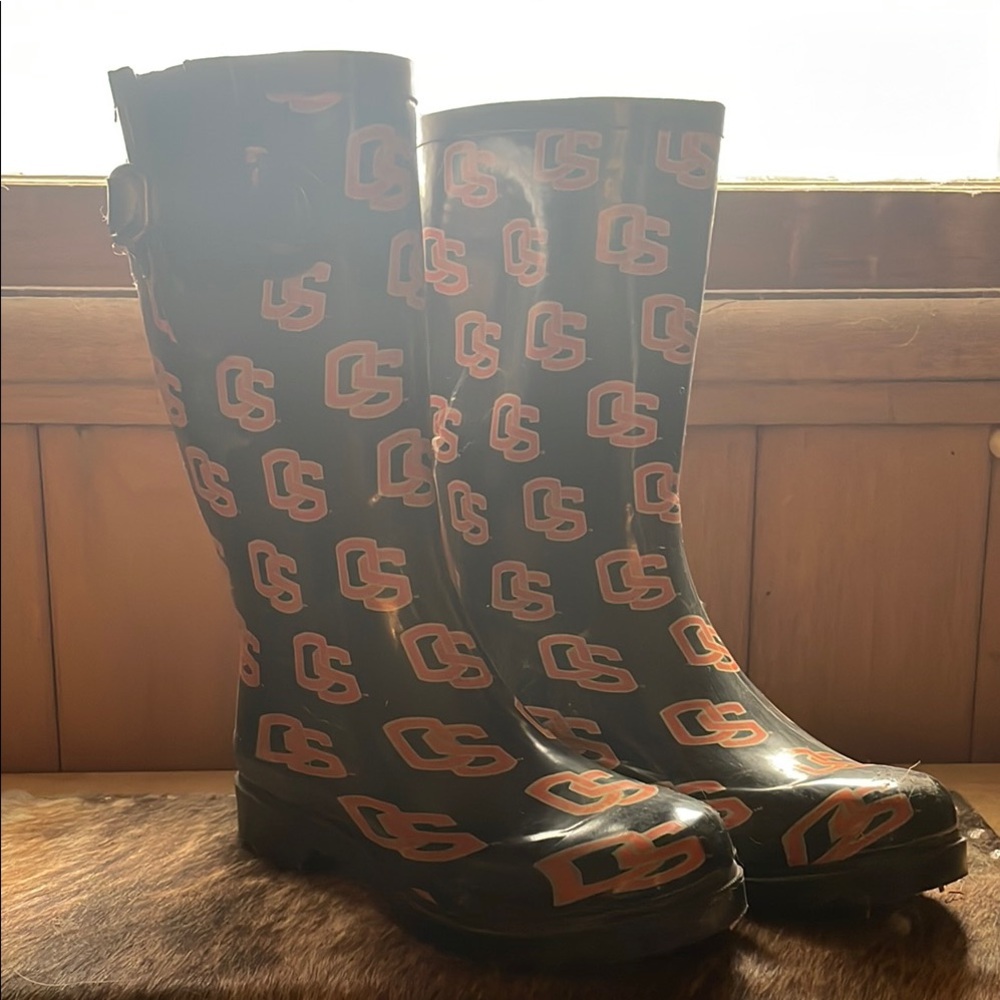 OSU Logo Rain Boots